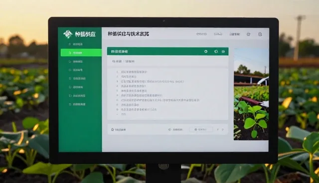 种苗选型中的关键因素分析与实践建议